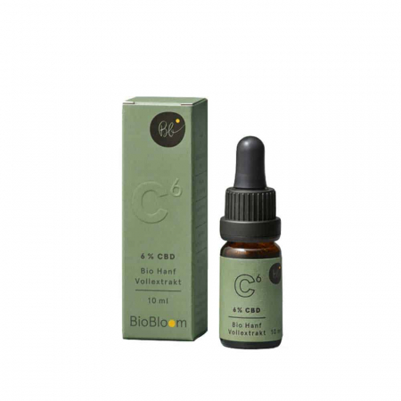 BioBloom - Bio CBD Öl 6% (600mg / 1.800mg) - 10ml / 30ml 10 ml