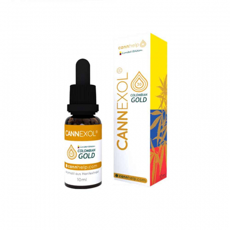 Cannhelp - Cannexol Colombian Gold - CBD Öl 20% / 30% (2.000mg / 3.000mg) - 10ml 3.000 mg