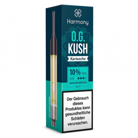 Harmony CBD E-Liquid 10% (100mg) in Ersatz Kartusche – 1ml OG Kush