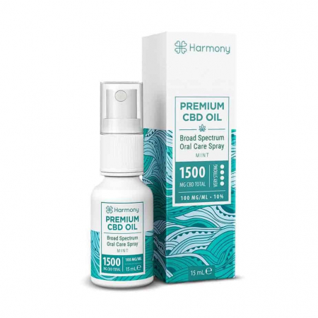 Harmony - CBD Spray 10% (1.500mg) - 15ml Mint