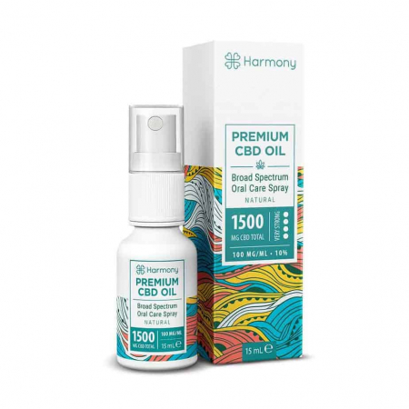 Harmony - CBD Spray 10% (1.500mg) - 15ml Natural