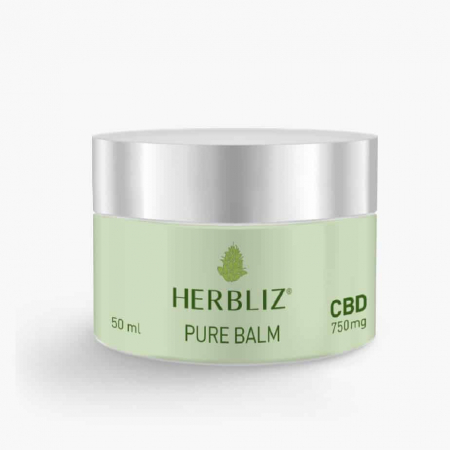 Herbliz - Pure CBD Balm - CBD Balsam mit 1,5% (750mg) CBD - 50ml