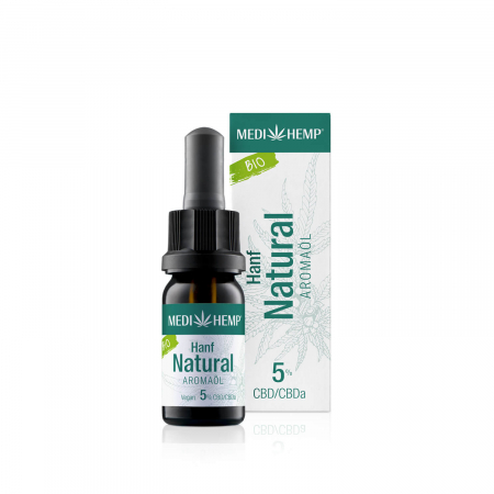 Medihemp - Bio Hanf Natural - Bio CBD Öl 5% (500mg / 1.500mg) - 10ml / 30ml 10 ml