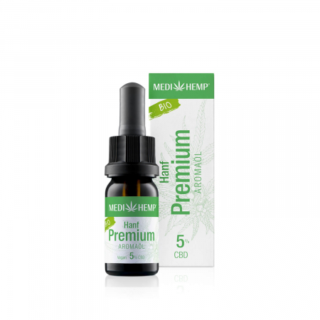 Medihemp - Hanf Premium - Bio CBD Öl 5% (500mg) - 10ml