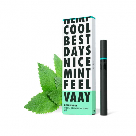 VAAY - CBD Diffuser Pen (250mg) - 0,5ml Mint