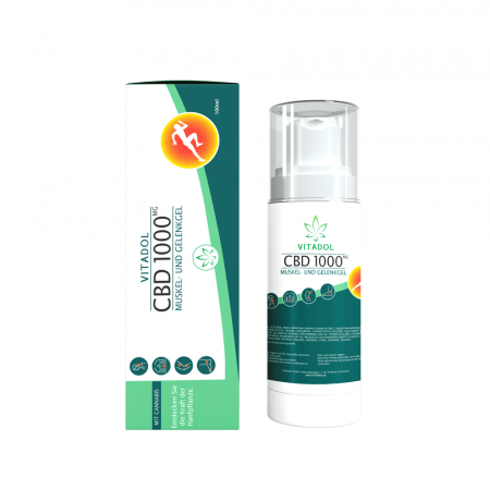Vitadol CBD 300 / 1000 Muskel- und Gelenkgel – 30ml / 100ml 100 ml