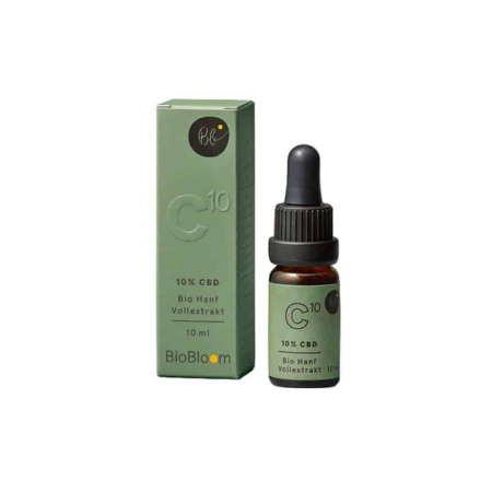 BioBloom - Bio CBD Öl 10% (1.000mg / 3.000mg) - 10ml / 30ml 10 ml