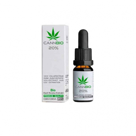 CANNBIO - Bio CBD Öl 5%, 10%, 15%, 20% (500mg - 2.000mg) - 10ml 2.000 mg
