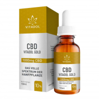 Vitadol Gold - Bio CBD Öl 10% (1.000mg) - 10ml