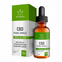 Vitadol Complex - Bio CBD Öl 10% (1.000mg) - 10ml