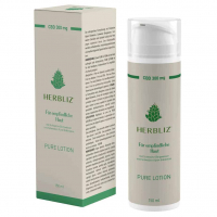 Herbliz - Pure CBD Lotion - CBD Creme mit 0,2% (300mg) CBD - 150ml
