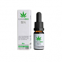 CANNBIO - Bio CBD Öl 5%, 10%, 15%, 20% (500mg - 2.000mg) - 10ml 500mg