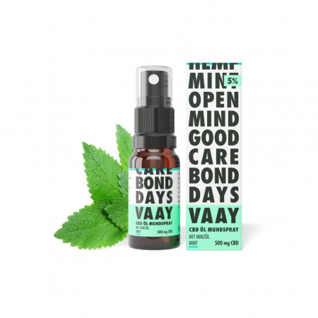 VAAY - CBD Mundspray 5% (500mg) - 10ml Mint